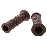 Maxbell Universal Motorcycle Diamond Handlebar Handle Bars 22mm for Harley Brown