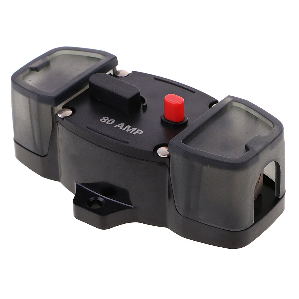 Maxbell Self-recovery Car Marine Audio Circuit Breaker 80Amp Fuse Holder Switch
