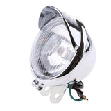 Maxbell Auxiliary Passing Lamp Driving Spot Fog Lights for Harley Silver