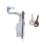 Maxbell Compression Chrome Flush Mount Push Locks Latch Tool Box Camper Trailer