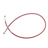 Maxbell 120cm Red Universal Motorcycle Brake Braided Hose Line Pipe