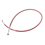 Maxbell 120cm Red Universal Motorcycle Brake Braided Hose Line Pipe