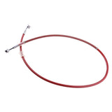 Maxbell Motorcycle Brake Oil Hose High Pressure Resistant Fuel Tube Hose 100cm Red