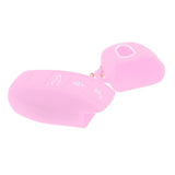 Maxbell Car Remote Key 3Button Protective Silicone Case Cover For Porsche Pink