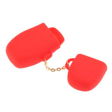 Maxbell Car Remote Key 3Button Protective Silicone Case Cover For Porsche Red