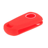 Maxbell Replacement Car 3-Button Remote Key Silicone Case Cover for Opel - Red
