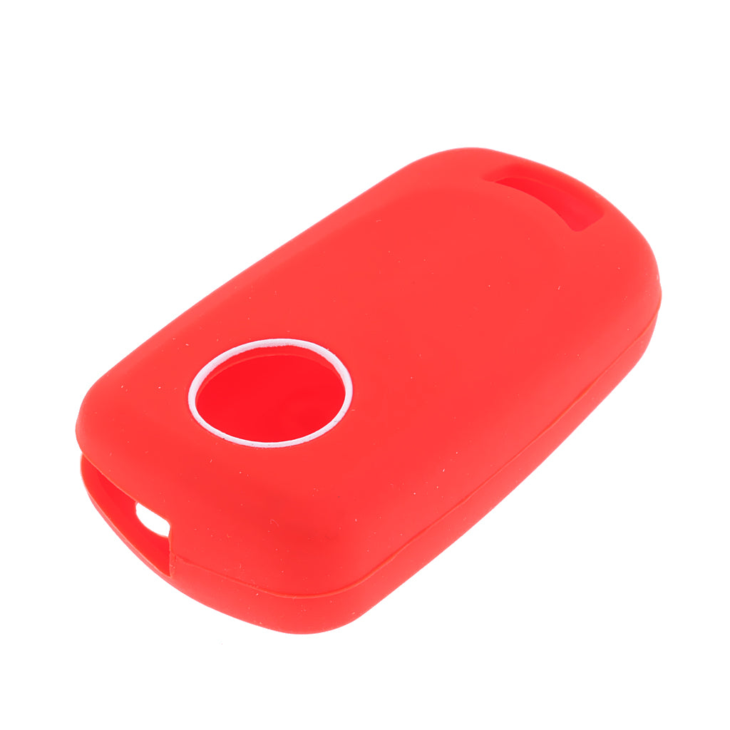 Maxbell Replacement Car 3-Button Remote Key Silicone Case Cover for Opel - Red