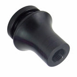 Maxbell Black Shift Knob Boot Retainer Adapter for Manual Gear Shifter Lever 12X1.25