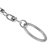Maxbell Auto Part Car Trailer Towing Round Hook Keychain Key Ring  Blue