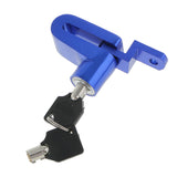 Maxbell Anti-Theft Sercurity Disc Brake Lock for Scooter Bikecycle Motorcycle Blue