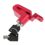 Maxbell Anti-Theft Sercurity Disc Brake Lock for Scooter Bikecycle Motorcycle Red