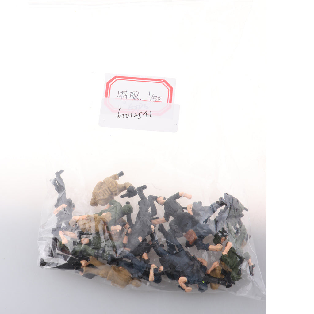 Maxbell 20 Pcs 1:43 Scale Simulation Military Figures Model Soldiers Model Kids Toy