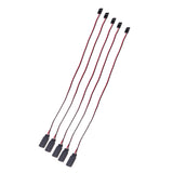 Maxbell 5pcs 300mm Servo Extension Lead Wire Cable for RC Futaba JR Male to Female