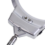 Maxbell 2 Pieces 2X5X Table Lamp Magnifier with 2.5X Helping Hand Magnifier Tools