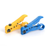 Maxbell 2pcs Wire Stripper Cable Cutter RG69/6/11/7 Crimping Tool Rotary Trimming