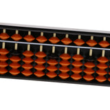 Maxbell 15 Rods Plastic Beads Column Abacus Arithmetic Toy Soroban Calculating Tool Math Learning Aid Number Counting Toy Developmental