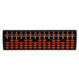 Maxbell 15 Rods Plastic Beads Column Abacus Arithmetic Toy Soroban Calculating Tool Math Learning Aid Number Counting Toy Developmental