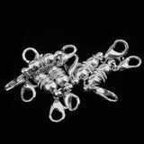 Maxbell 10 Piece Magnetic Hooks Lobster Necklace Bracelet Converter Extender Clasp