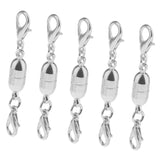 Maxbell 10 Piece Magnetic Hooks Lobster Necklace Bracelet Converter Extender Clasp