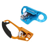 Maxbell Rock Climbing Right Hand Ascender Rope Clamp + Chest Ascender - CE Approved