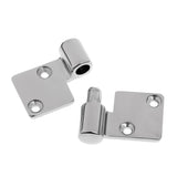 Maxbell 2 Pieces Marine 316 Grade Stainless Steel Boat Lift-off/ Take-Apart Hinge 90 x 38 mm - Right