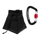 Maxbell Rock Climbing Bouldering Weightlifting Chalk Bag + 25KN Screw Lock Carabiner