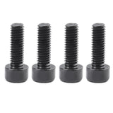 Maxbell 8pcs Water Bottle Cage Bolts Bike Hex Socket Screws Black