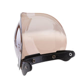 Maxbell 3 Snap Helmet Visor Shield for Harley+Motorcycle Helmet Anti-theft Lock 22m