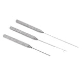 Maxbell 6pcs Carp Fishing Baiting Rig Tool Fishing Rigging Needle Stainless Steel
