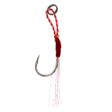 Maxbell 2 Piece Assist Hooks High Carbon Steel Fishing Hook With PE Line