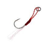 Maxbell 2 Piece Assist Hooks High Carbon Steel Fishing Hook With PE Line