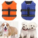 Maxbell Waterproof Oxford Fabric Strong Buoyancy Pet Life Jackets Vest - Blue L
