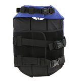 Maxbell Waterproof Oxford Fabric Strong Buoyancy Pet Life Jackets Vest - Blue L