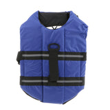 Maxbell Waterproof Oxford Fabric Strong Buoyancy Pet Life Jackets Vest - Blue S