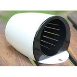 Maxbell Garden Self-watering Plant Flower Pot Wall Hanging Plastic Planter L white