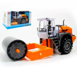 Maxbell Kids/Boys Diecast Model Road Roller Engineering Vehicle Toy Set Gift 1:22