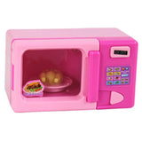 Maxbell Plastic Simulation Microwave Oven Home Appliance for Kids Role Play Toys