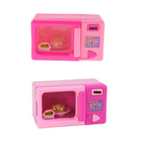 Maxbell Plastic Simulation Microwave Oven Home Appliance for Kids Role Play Toys