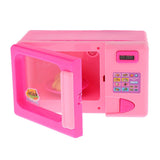 Maxbell Plastic Simulation Microwave Oven Home Appliance for Kids Role Play Toys