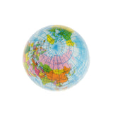 Maxbell Set of 12 Solid World Map PU Sponge Ball Release Pressure Educational Toy