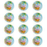 Maxbell Set of 12 Solid World Map PU Sponge Ball Release Pressure Educational Toy