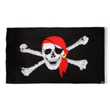 Maxbell Pirate Flag Skull & Crossbone Banner 5ft x 3 ft