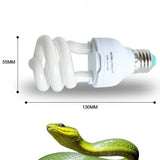 Maxbell 220V UV UVB Light Compact Bulb Lamp Globe 10.0 13W Calcium Reptile Lizard