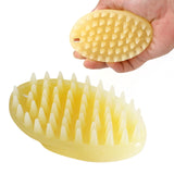 Maxbell Pet Massage Bath Brush Dog Grooming Cleaning Cleaning Brush 7.6x4.3x2.5cm