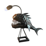 Maxbell Retro 3D Fish Art Night Light Basements Bars Bedroom Decor for Kids Adults L