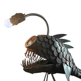 Maxbell Retro 3D Fish Art Night Light Basements Bars Bedroom Decor for Kids Adults L