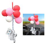 Maxbell Colorful Car Rear View Mirror Pendant Interior Decoration White Tiger