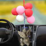Maxbell Colorful Car Rear View Mirror Pendant Interior Decoration Elephant 1