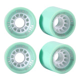 Maxbell 4/Set Skateboard Wheels 70x51mm Stable Cruising Wheels Light Green