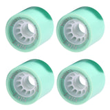 Maxbell 4/Set Skateboard Wheels 70x51mm Stable Cruising Wheels Light Green